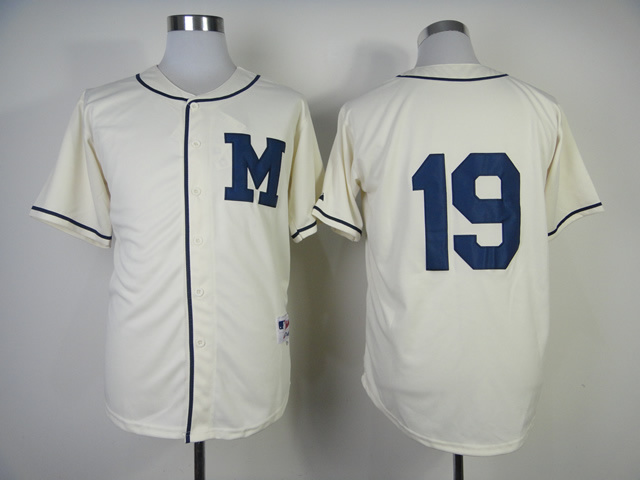 Brewers 19 Robin Yount 1913 Turn Back The Clock Jersey