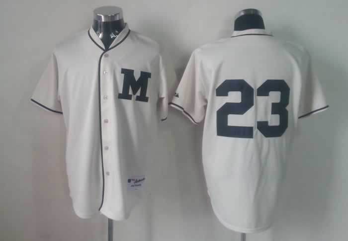 Brewers 23 Weeks White New Jerseys