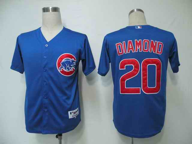 Cubs 20 Diamond Blue Jerseys