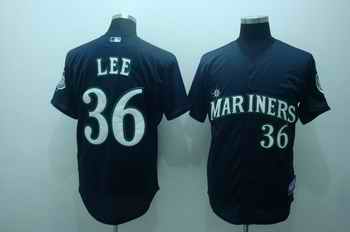 Mariners 36 Cliff Lee blue jerseys
