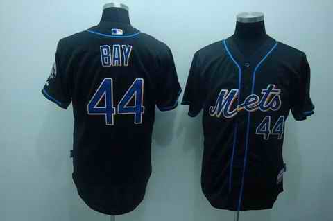 Mets 44 bay black(cool base) jerseys