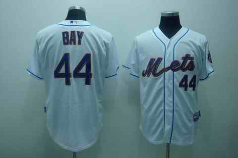 Mets 44 bay white[cool base] jerseys