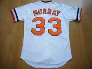 Orioles 33 Murray White Jerseys