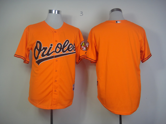 Orioles Blank Orange Jerseys