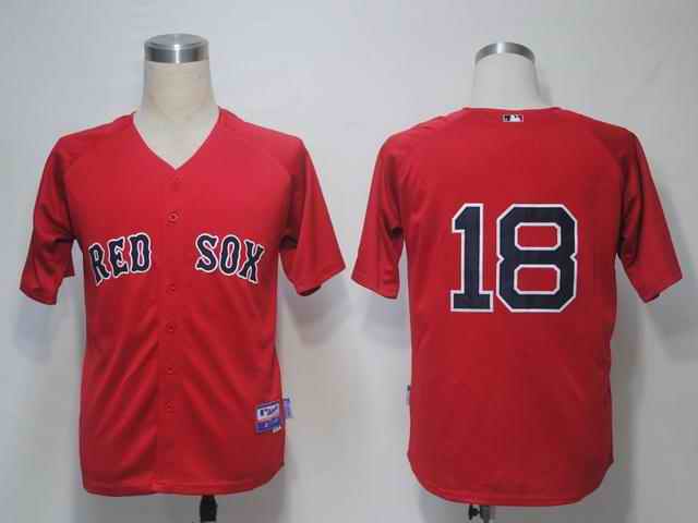 Red Sox 18 Daisuke Matsuzaka Red Cool Base Jerseys