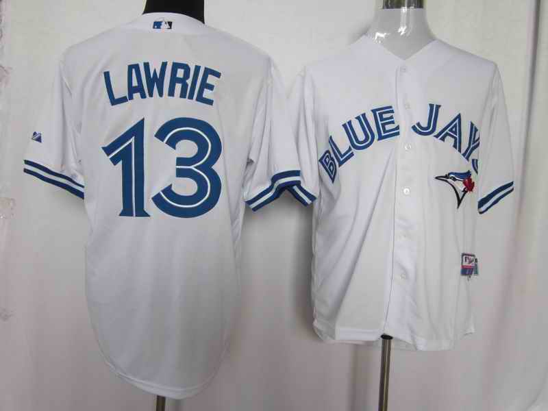 Toronto Blue Jays 13 LAWRIE white 2012 jerseys