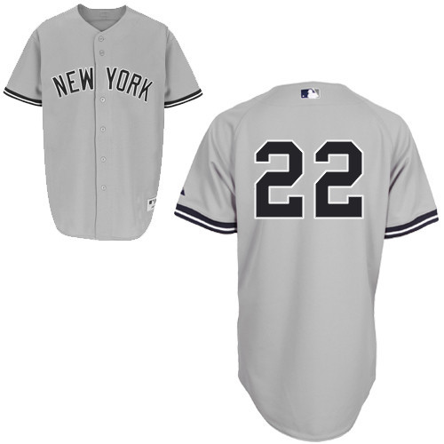 Yankees 22 Ellsbury Grey Jerseys