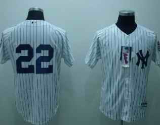 Yankees 22 Randy Winn white Jerseys