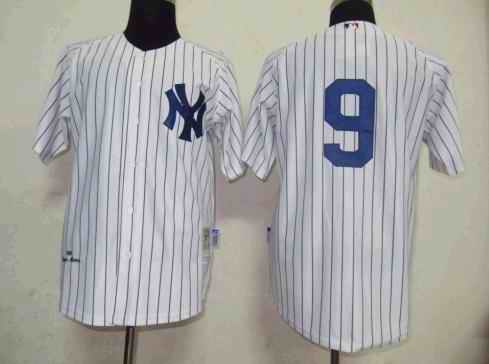 Yankees 9 Maris white m&n Jerseys