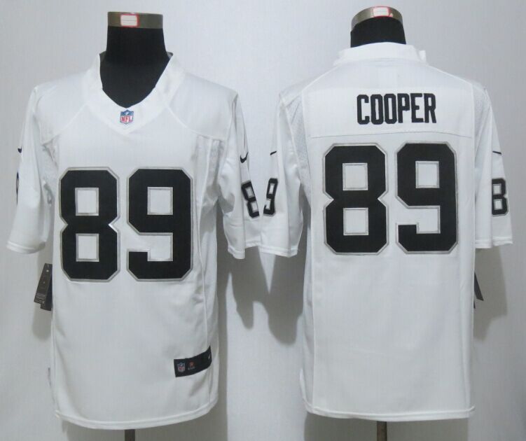 Nike Raiders 89 Amari Cooper White Limited Jersey