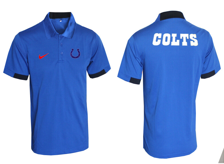 Nike Colts Blue Polo Shirt