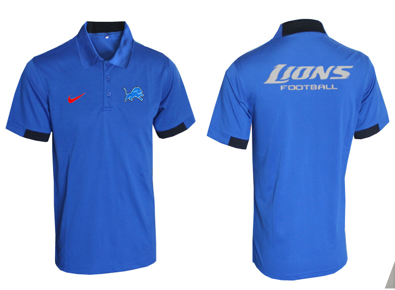 Nike Lions Blue Polo Shirt
