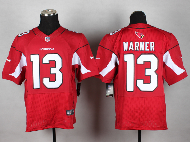Nike Cardinals 13 Warner Red Elite Jersey