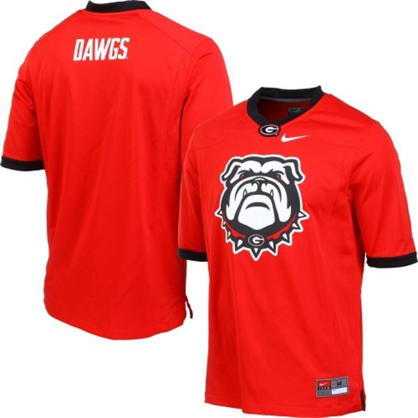 Georgia Bulldogs Red Fashion NCAA Jerseys