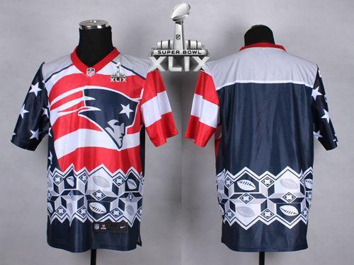 Nike Patriots Noble Elite 2015 Super Bowl XLIX Jerseys