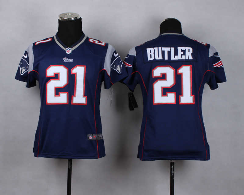 Nike Patriots 21 Butler Blue Youth Game Jerseys