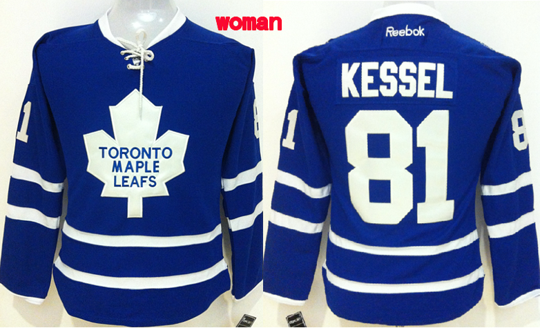 Maple Leafs 81 Kessel Blue Women Jersey