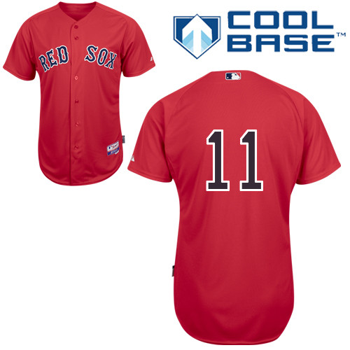 Red Sox 11 Clay Buchholz Red Cool Base Jerseys