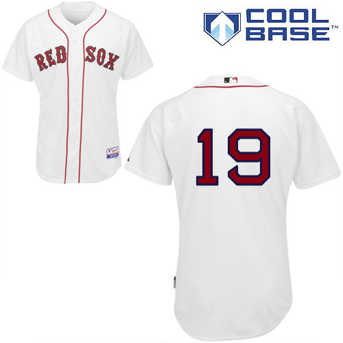 Red Sox 19 Koji Uehara White Cool Base Jerseys