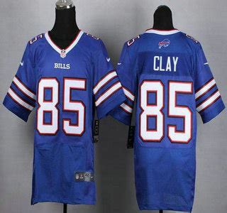 Nike Bills 85 Charles Clay Blue Elite Jersey