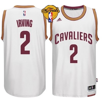 Cavaliers 2 Irving White 2014-15 New Revolution 30 Jersey