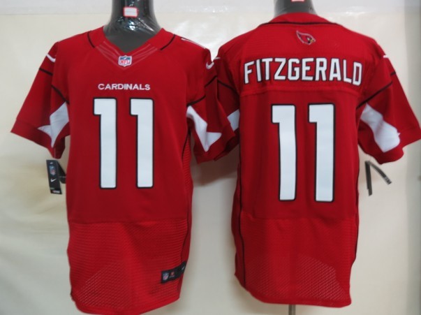 Nike Cardinals 11 Fitzgerald Red Elite Big Size Jersey