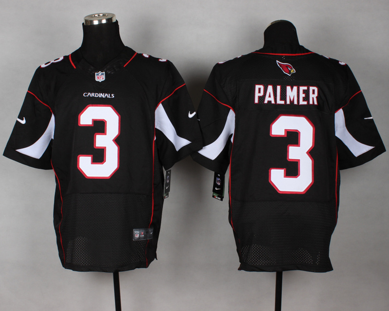 Nike Cardinals 3 Palmer Black Elite Big Size Jersey