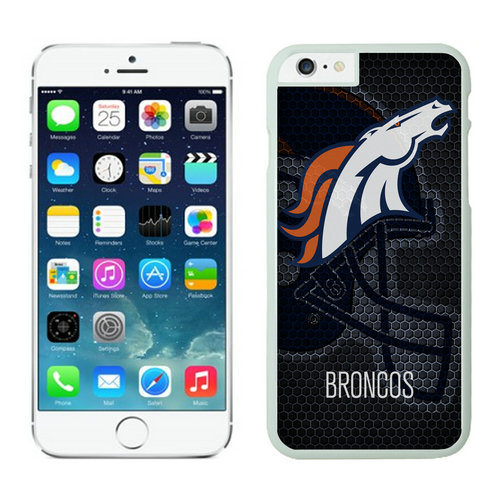 Denver Broncos Iphone 6 Plus Cases White