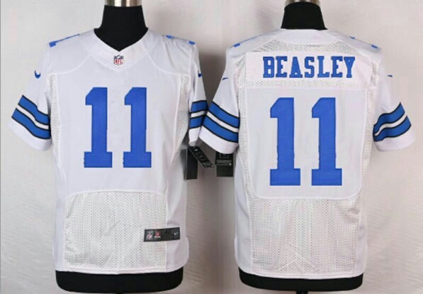 Nike Cowboys 11 Cole Beasley White Elite Jersey