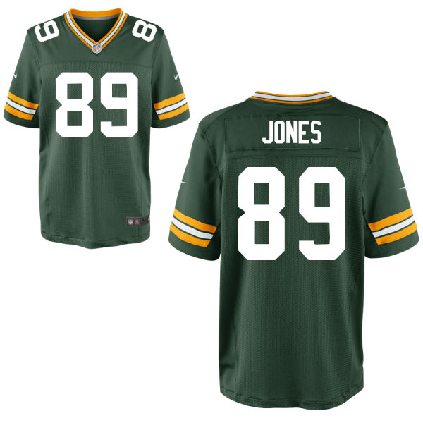 Nike Packers 89 James Jones Green Elite Jersey