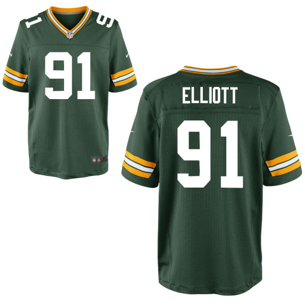 Nike Packers 91 Jayrone Elliott Green Elite Jersey