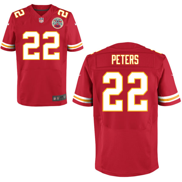 Nike Chiefs 22 Marcus Peters Red Elite Jersey