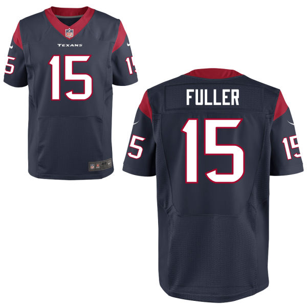 Nike Texans 15 Will Fuller V Navy Elite Jersey