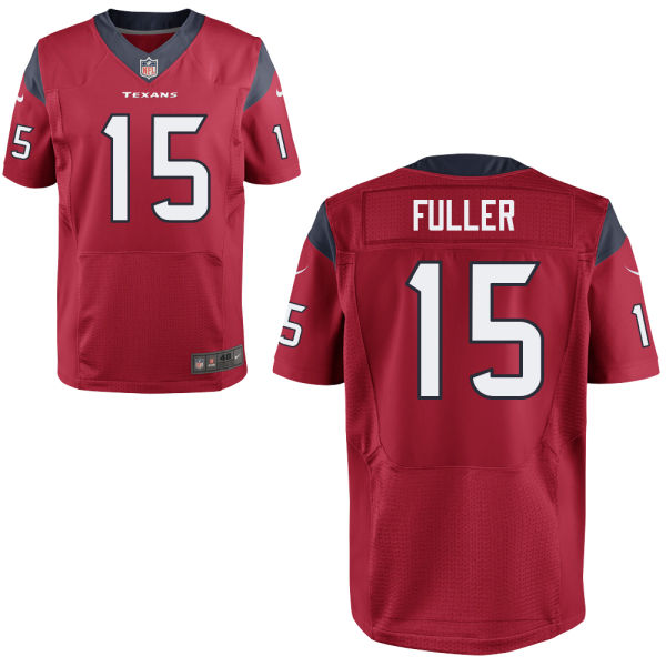 Nike Texans 15 Will Fuller V Red Elite Jersey