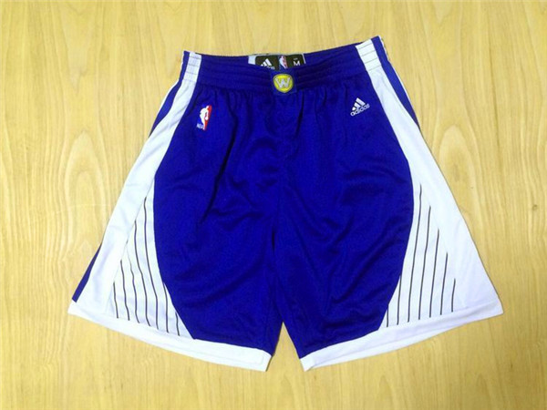 Warriors Blue 2015-16 Christmas Swingman Shorts