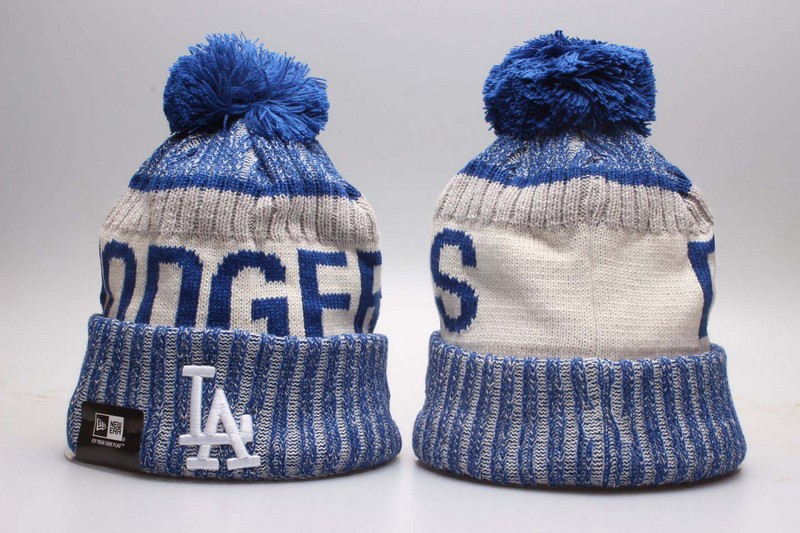 Dodgers Team Logo Knit Hat YP
