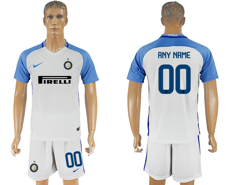 2017-18 Inter Milan Away Customized Soccer Jersey