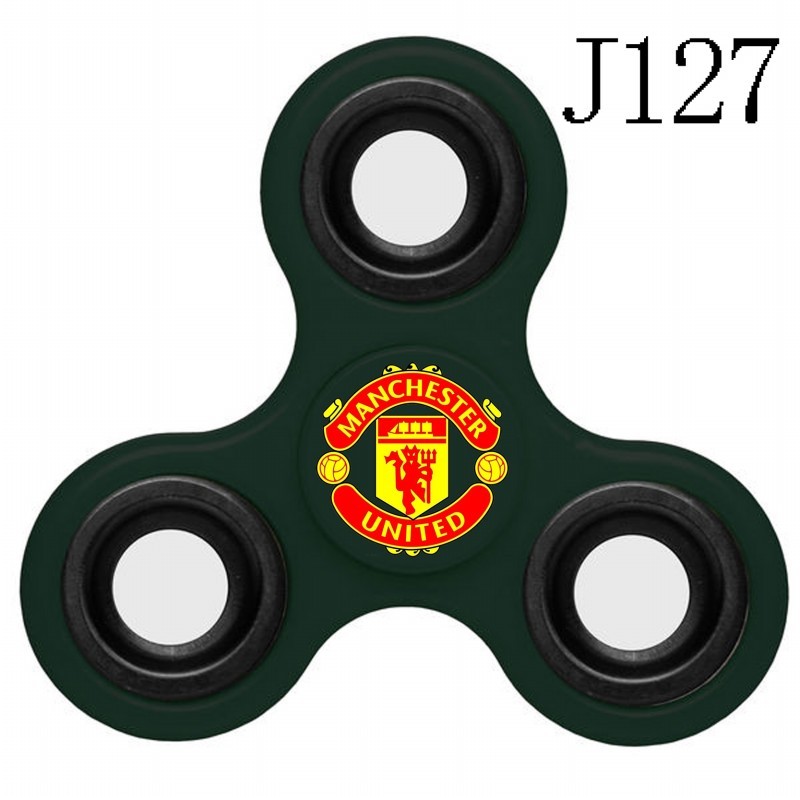 Manchester United Team Logo Green 3 Way Fidget Spinner