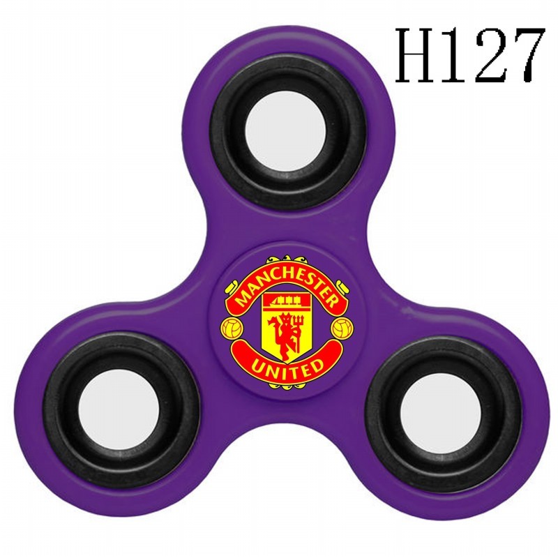 Manchester United Team Logo Purple 3 Way Fidget Spinner