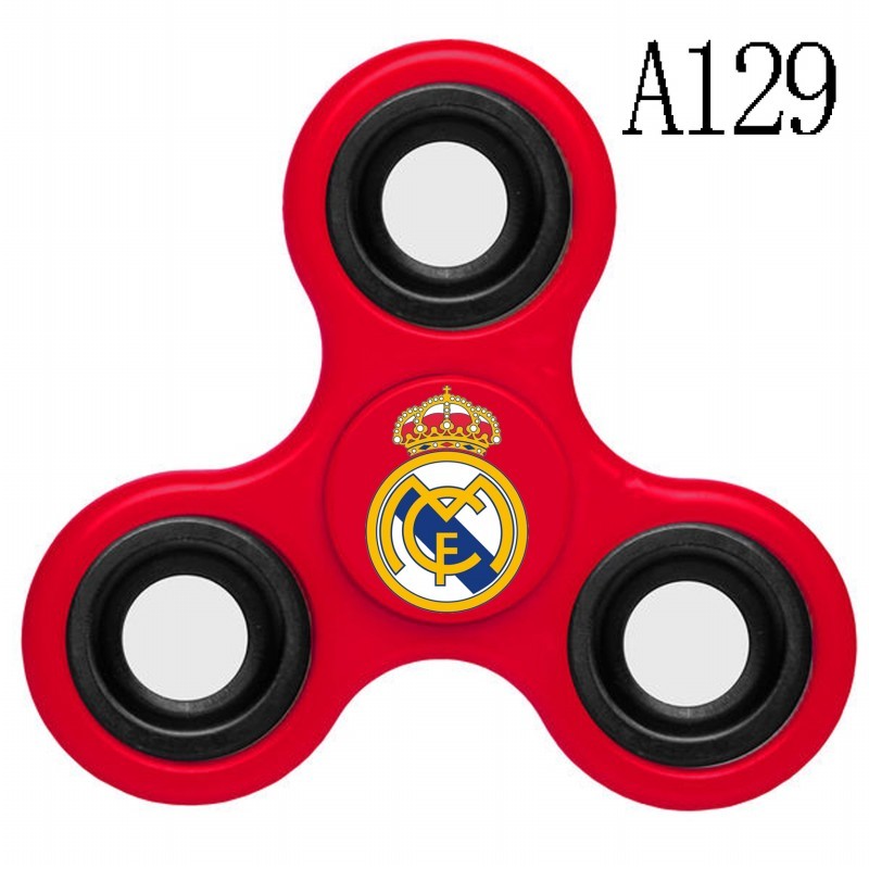 Real Madrid Team Logo Red 3 Way Fidget Spinner