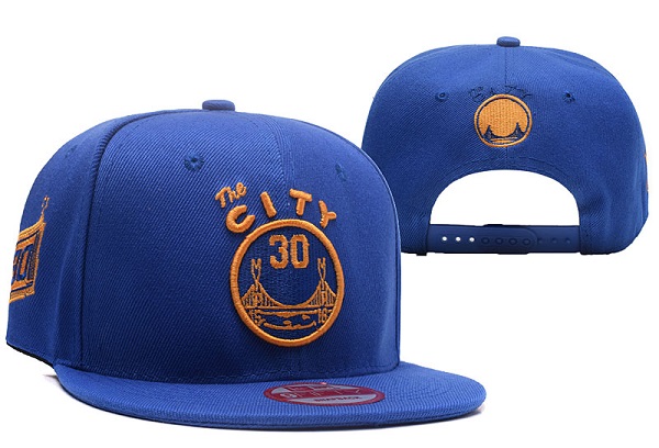 Warriors 30 Stephen Curry Blue Throwback Adjustable Hat