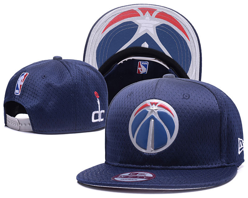 Wizards Team Logo Navy Adjustable Hat YD