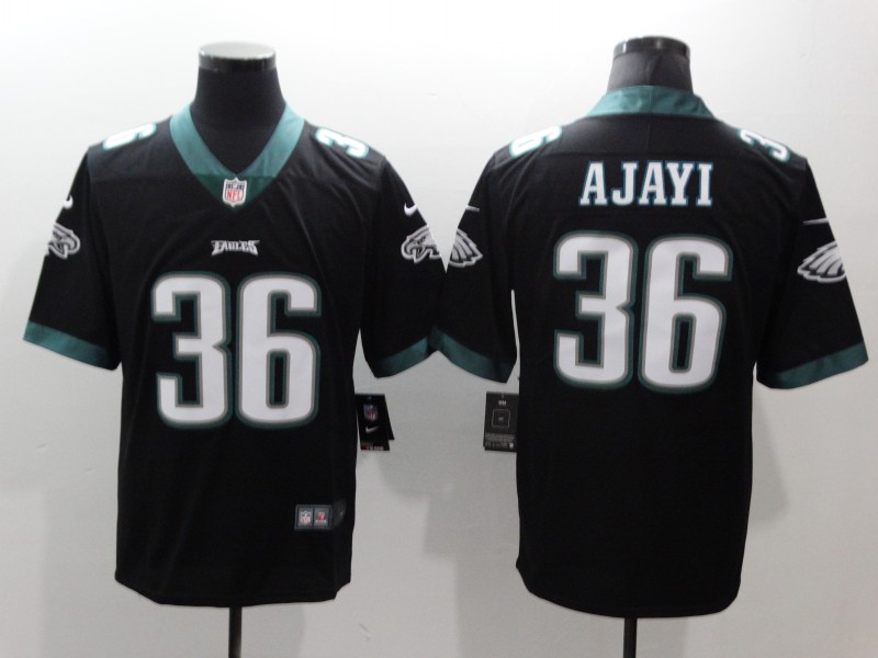 Nike Eagles 36 Jay Ajayi Black Youth Vapor Untouchable Player Limited Jersey
