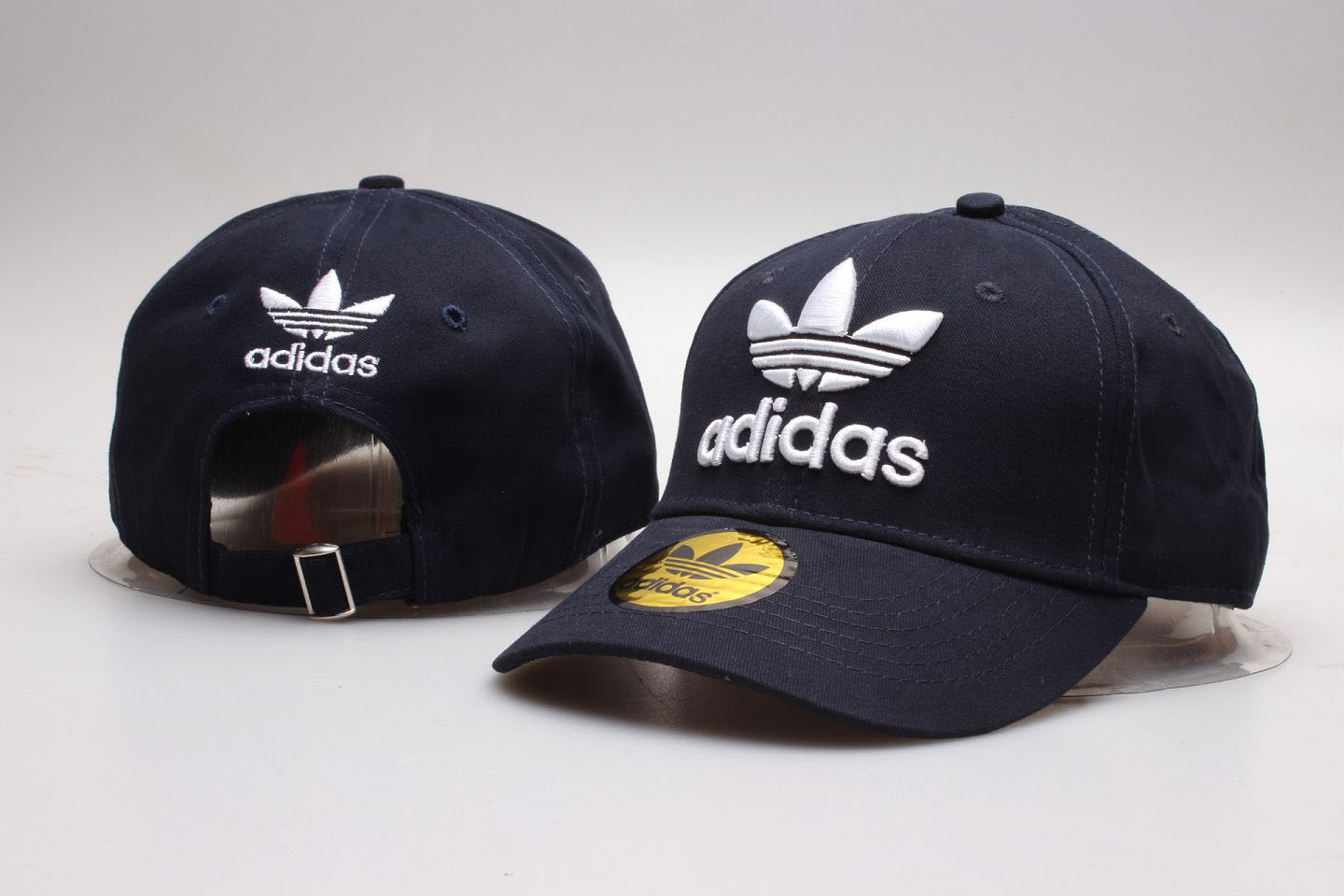 Adidas Originals Logo Navy Peaked Adjustable Hat YP