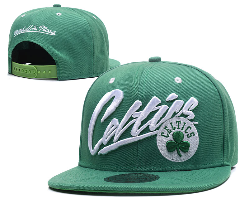 Celtics Team Logo Green Adjustable Hat LH