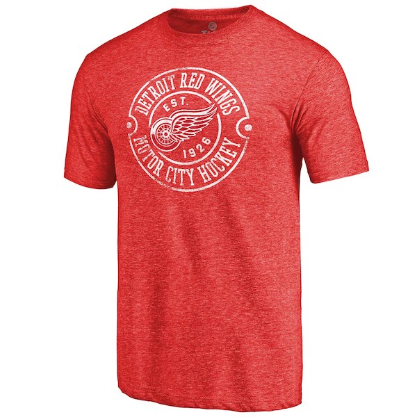 Detroit Red Wings Red Hometown Collection Tri Blend T-Shirt