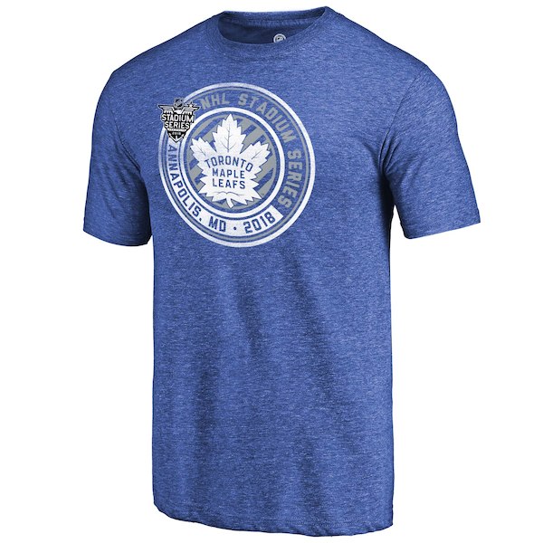 Toronto Maple Leafs Fanatics Branded Blue 2018 NHL Stadium Series T-Shirt
