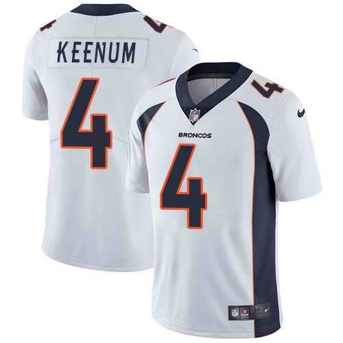 Nike Broncos 4 Case Keenum White Youth Vapor Untouchable Limited Jersey