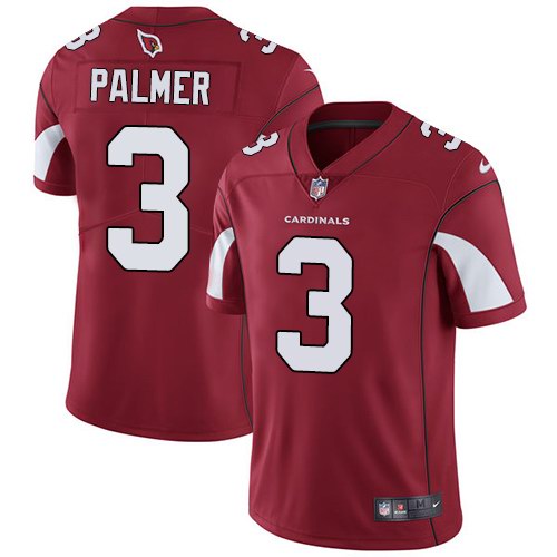 Nike Cardinals 3 Carson Palmer Red Vapor Untouchable Limited Jersey