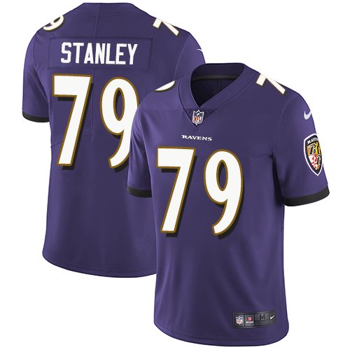 Nike Ravens 79 Ronnie Stanley Purple Youth Vapor Untouchable Limited Jersey